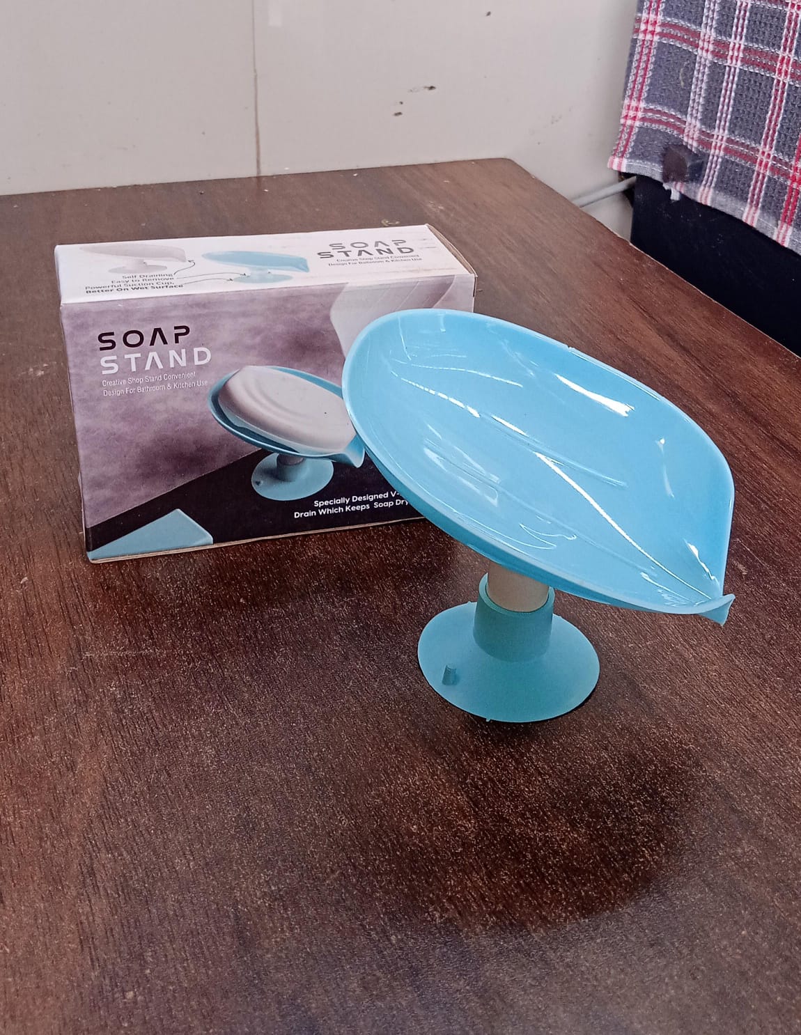 Soap Holder Stand Self Draining Soap Dish Holder Soap Box ,Sabudani (1 Pc) Soap Holder Stand Self Draining Soap Dish Holder Soap Box ,Sabudani (1 Pc)